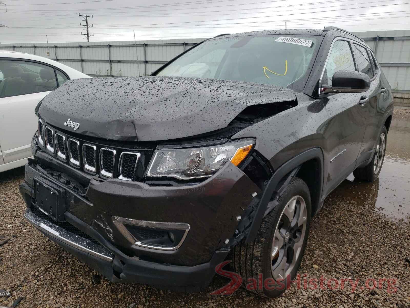 3C4NJDCB2KT616781 2019 JEEP COMPASS