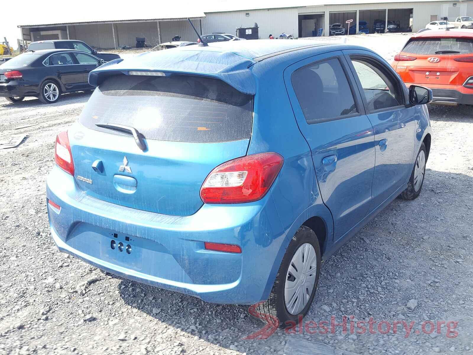 ML32A3HJ7LH007153 2020 MITSUBISHI MIRAGE