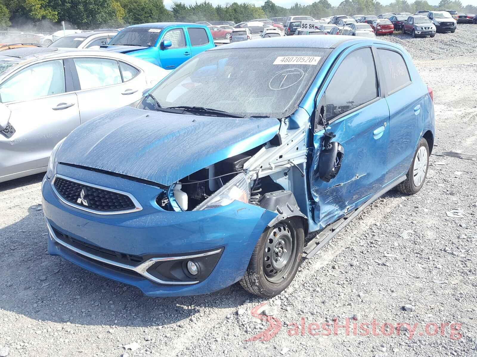 ML32A3HJ7LH007153 2020 MITSUBISHI MIRAGE