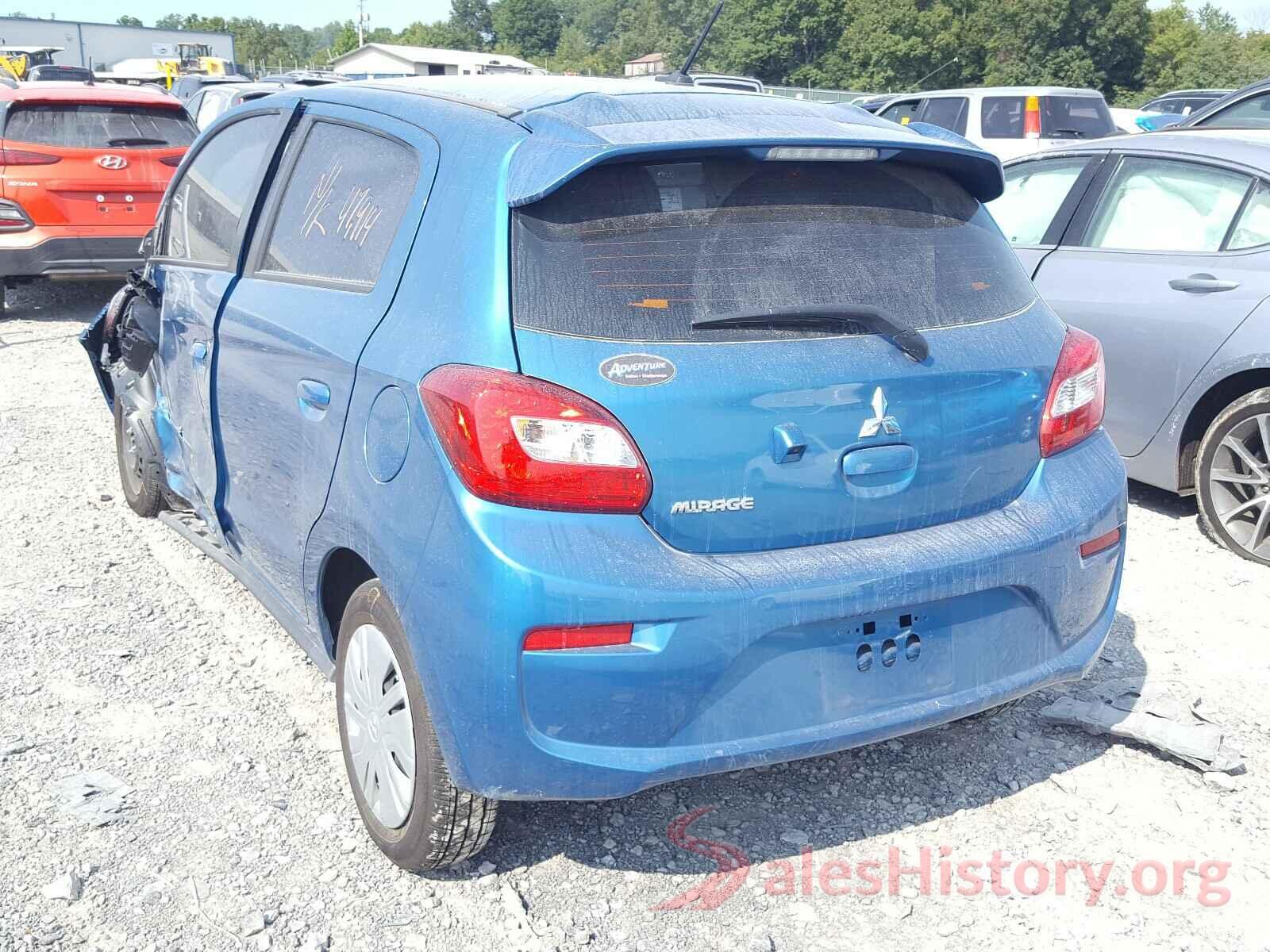 ML32A3HJ7LH007153 2020 MITSUBISHI MIRAGE