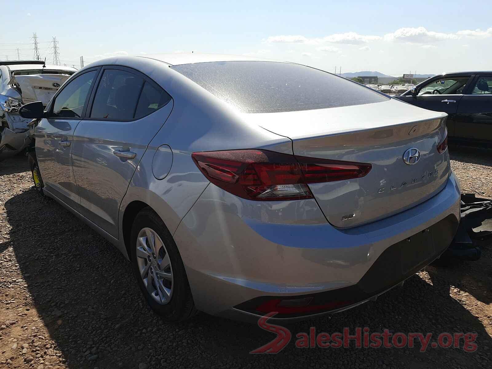 KMHD74LFXLU080811 2020 HYUNDAI ELANTRA