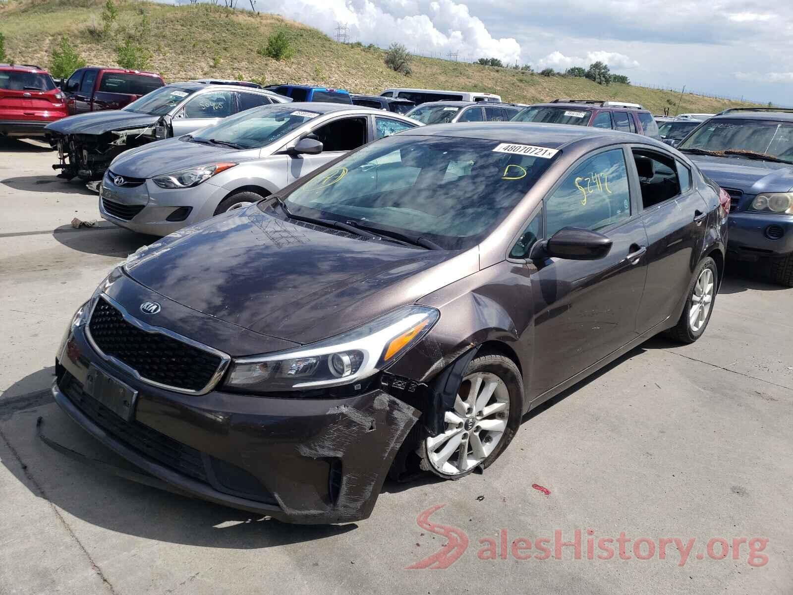 3KPFL4A76HE017733 2017 KIA FORTE