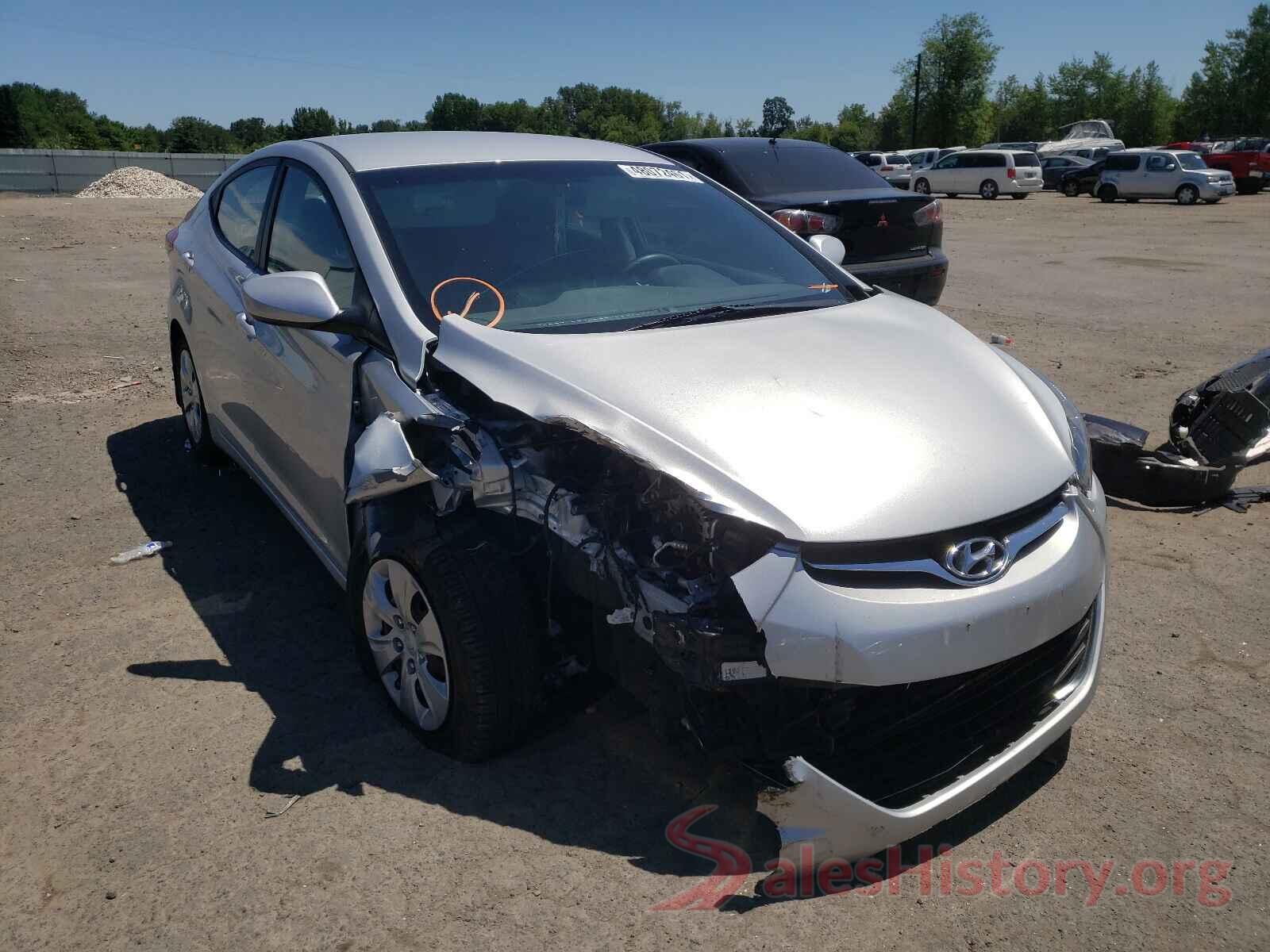 5NPDH4AE6GH750057 2016 HYUNDAI ELANTRA