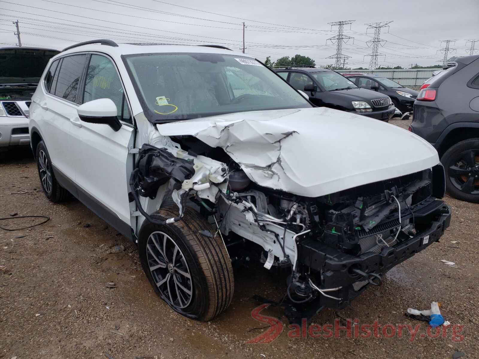 3VV2B7AX0MM095350 2021 VOLKSWAGEN TIGUAN