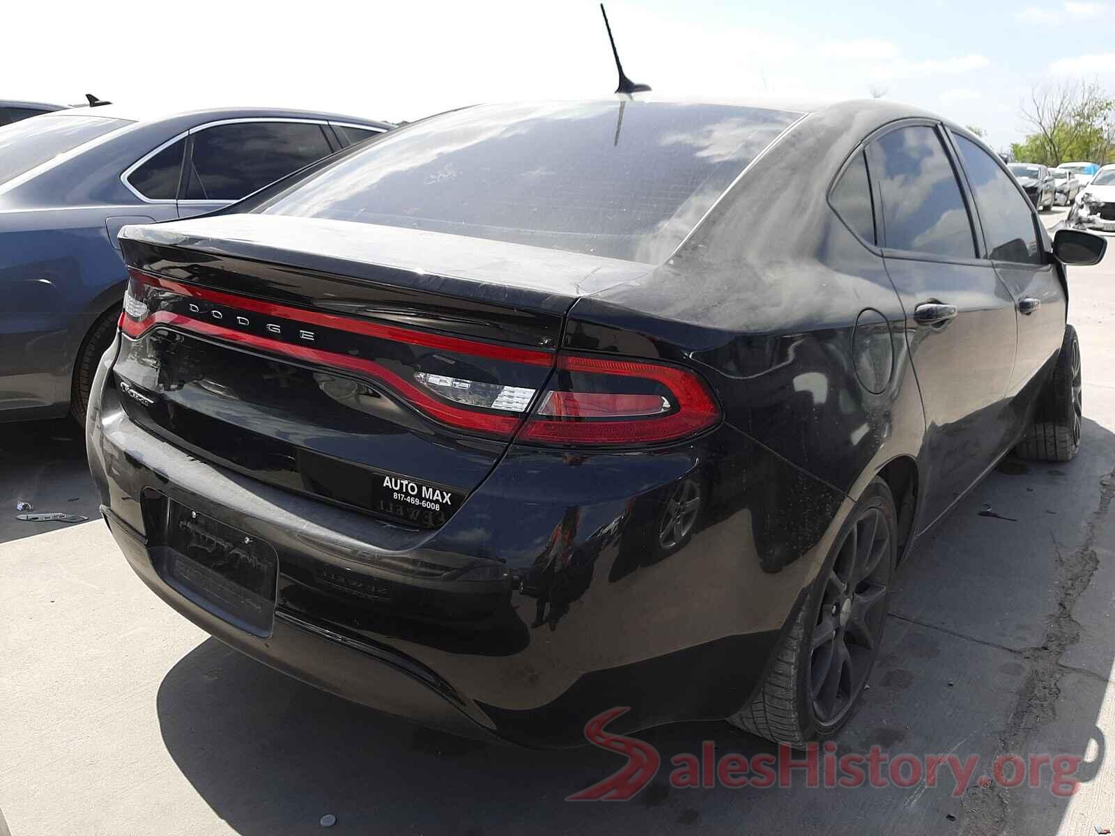 1C3CDFAA9GD584854 2016 DODGE DART