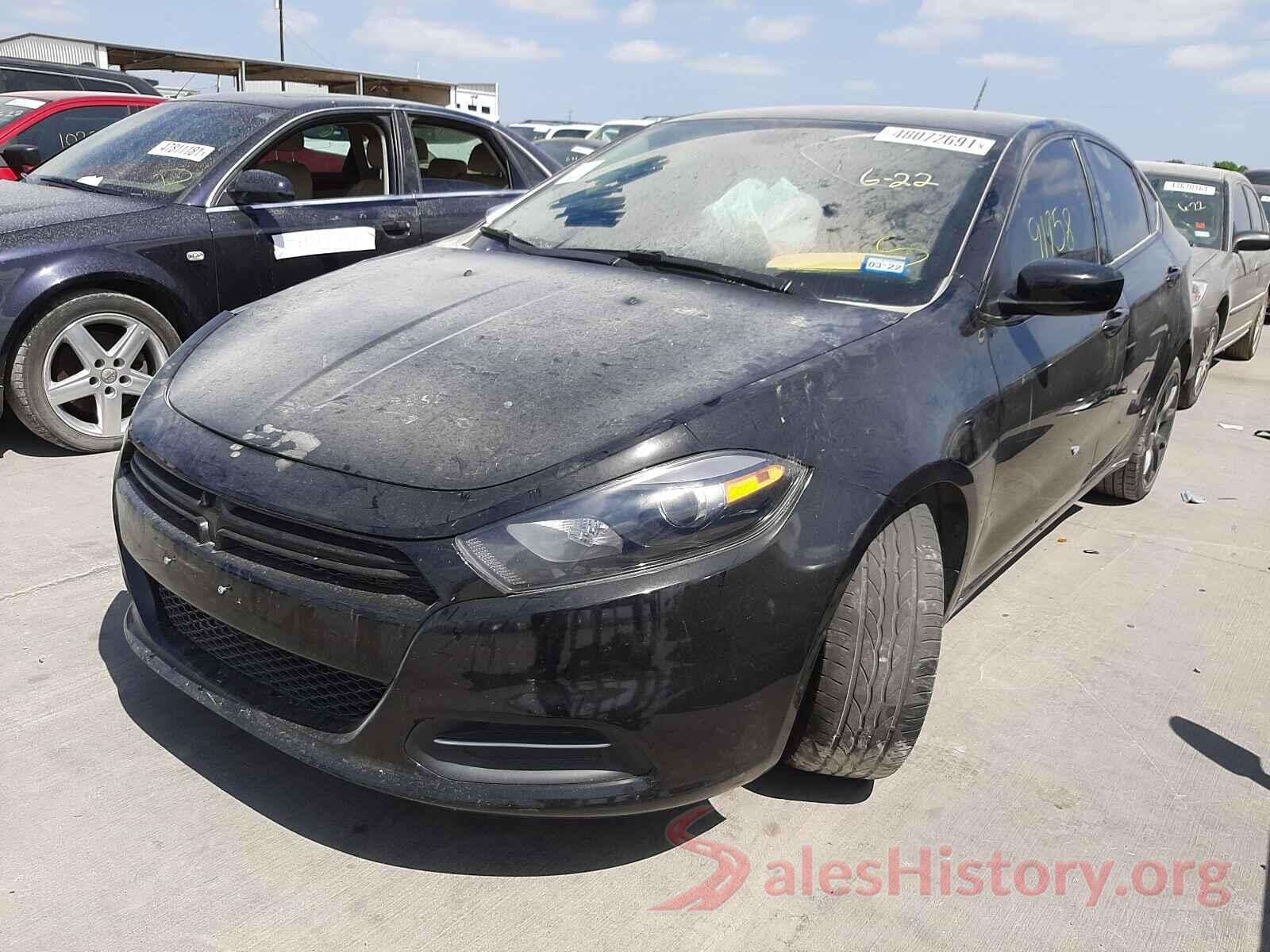 1C3CDFAA9GD584854 2016 DODGE DART