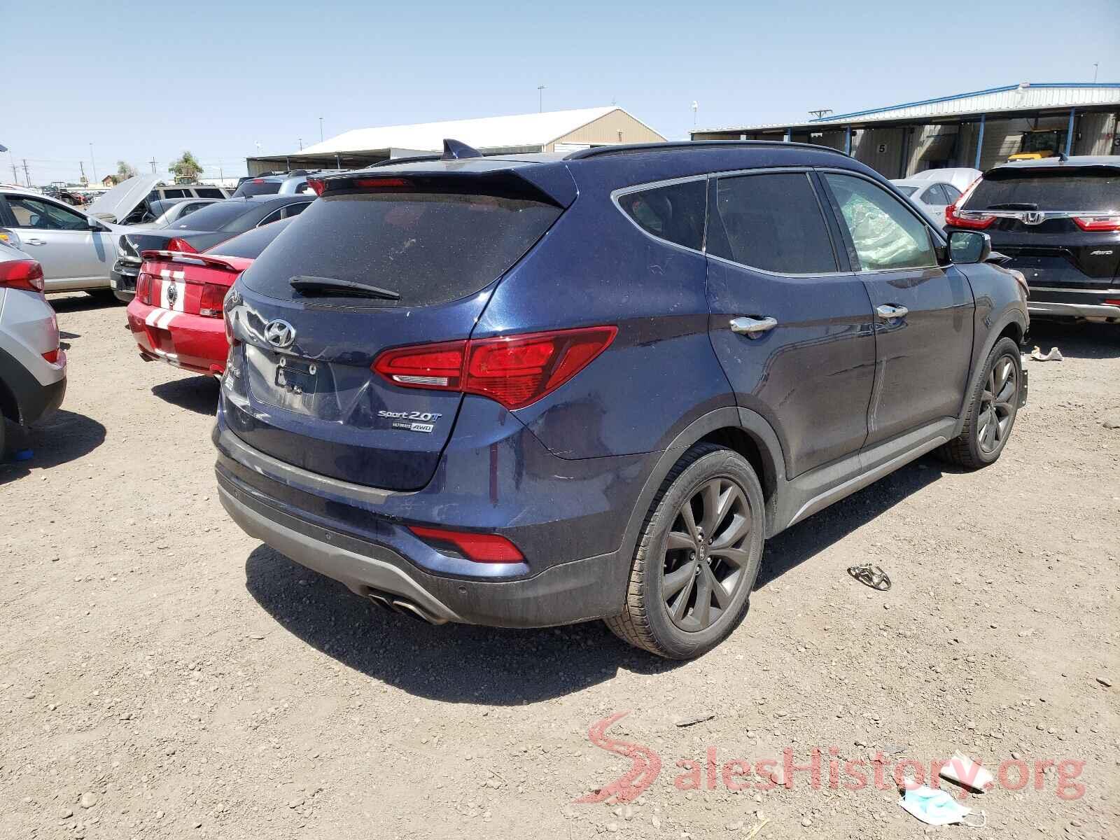 5XYZWDLA4JG542912 2018 HYUNDAI SANTA FE