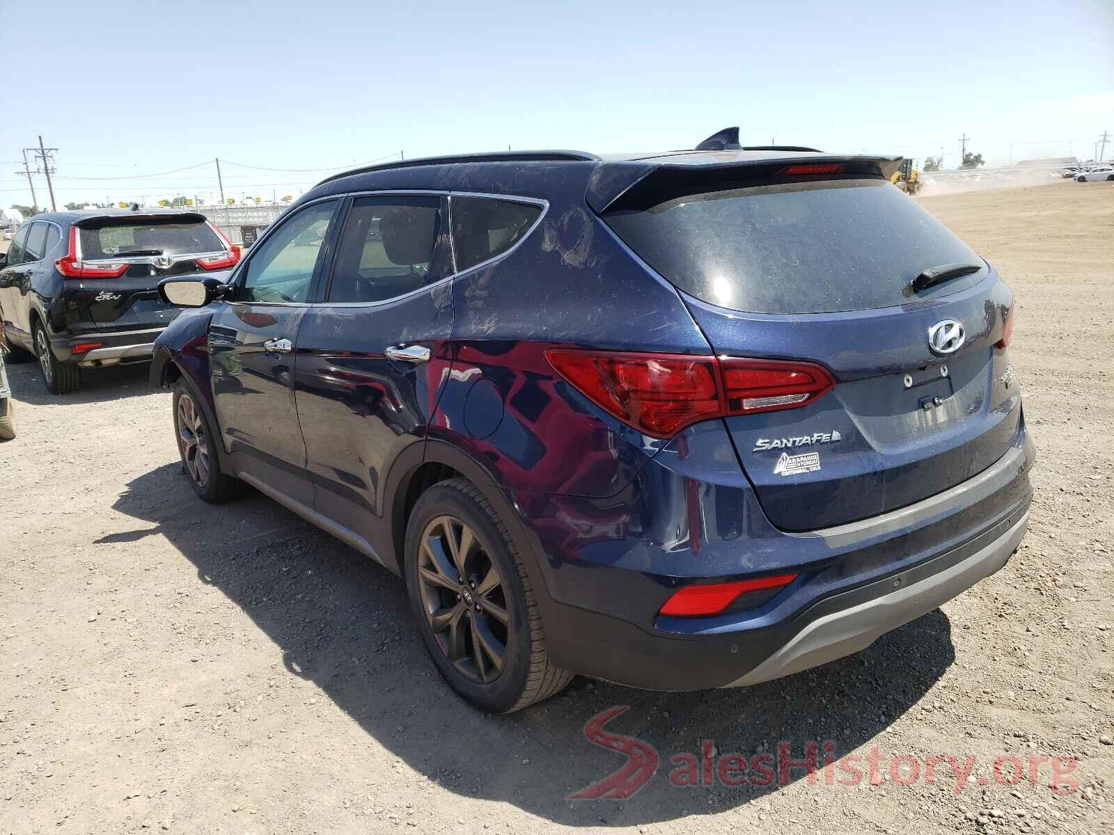 5XYZWDLA4JG542912 2018 HYUNDAI SANTA FE