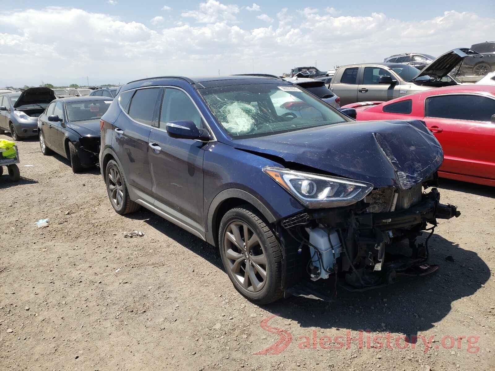 5XYZWDLA4JG542912 2018 HYUNDAI SANTA FE