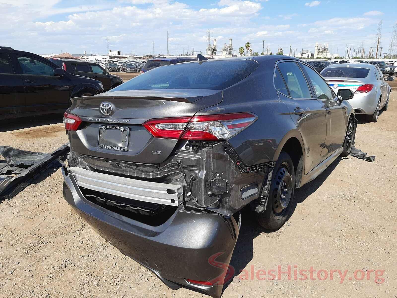 4T1B11HK5KU814847 2019 TOYOTA CAMRY