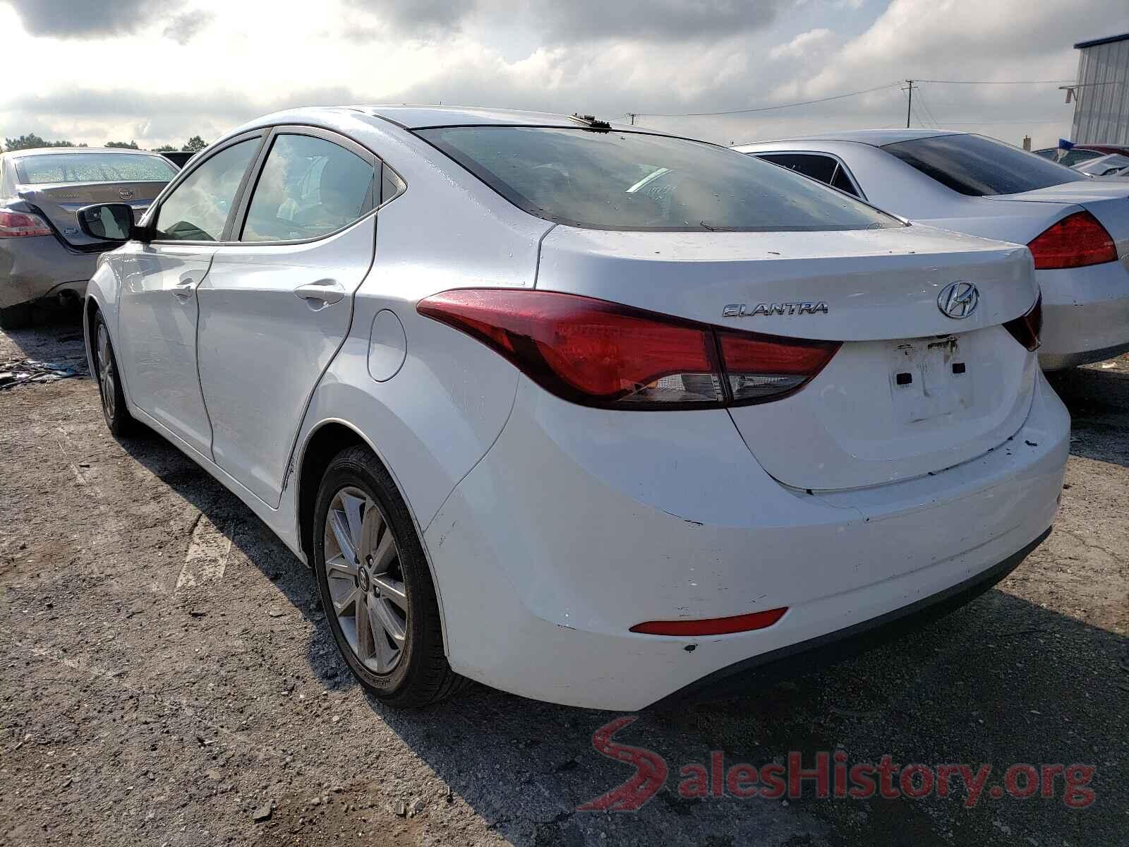 5NPDH4AE5GH743696 2016 HYUNDAI ELANTRA