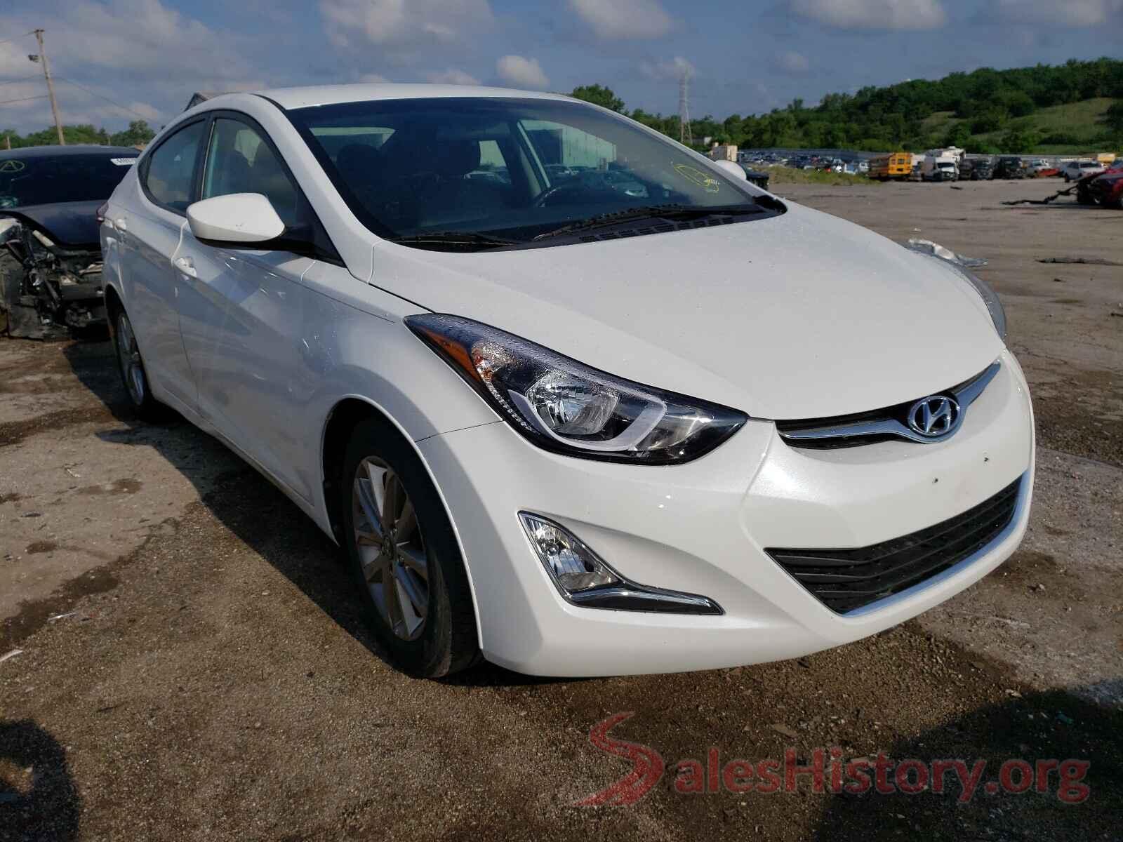 5NPDH4AE5GH743696 2016 HYUNDAI ELANTRA