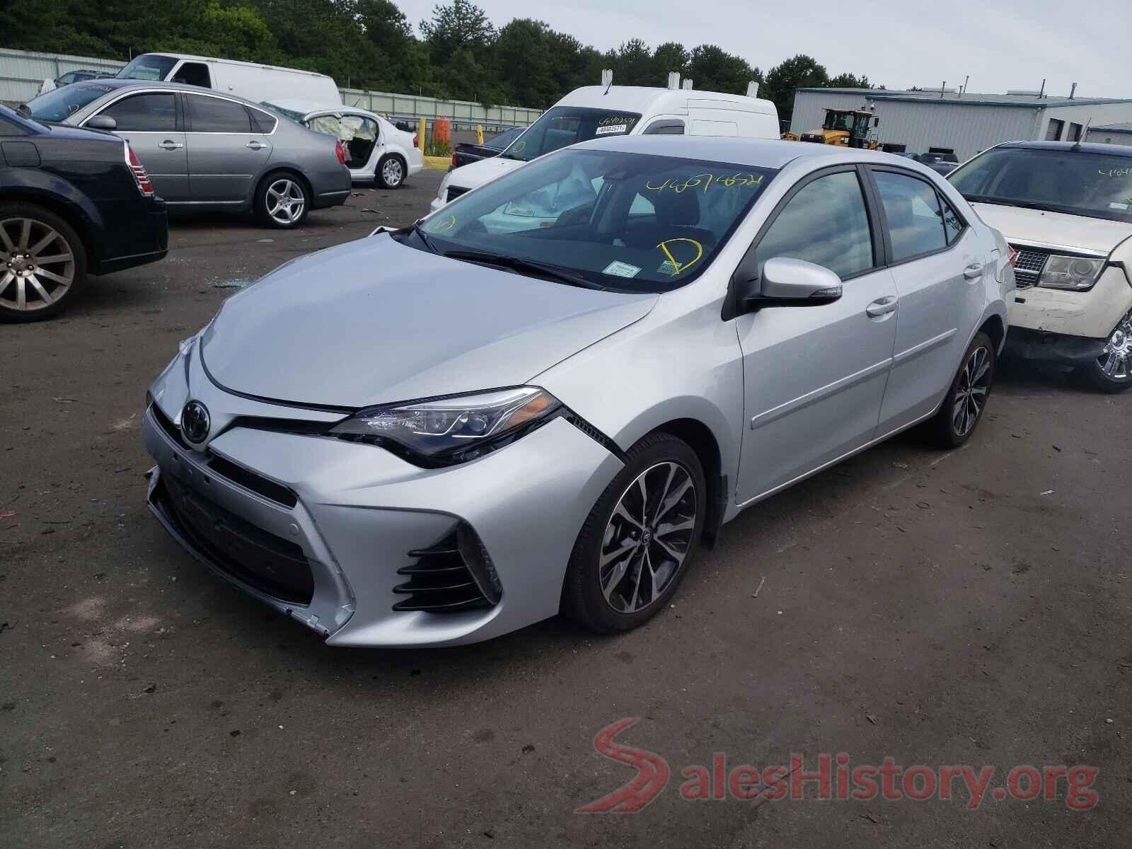 2T1BURHE2KC131649 2019 TOYOTA COROLLA