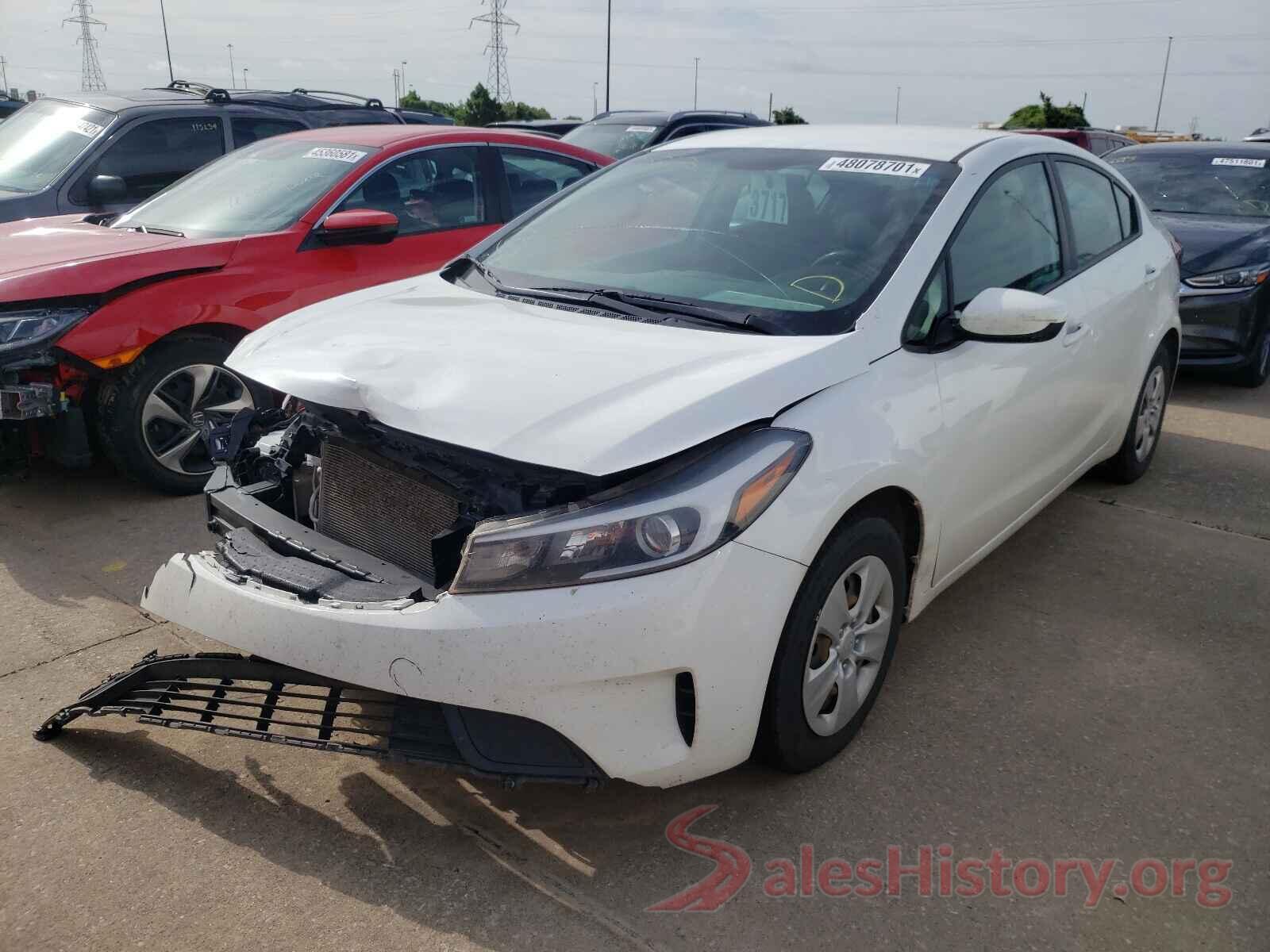 3KPFK4A7XHE053136 2017 KIA FORTE