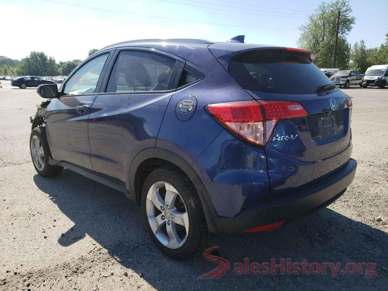 3CZRU6H70GM741153 2016 HONDA HR-V