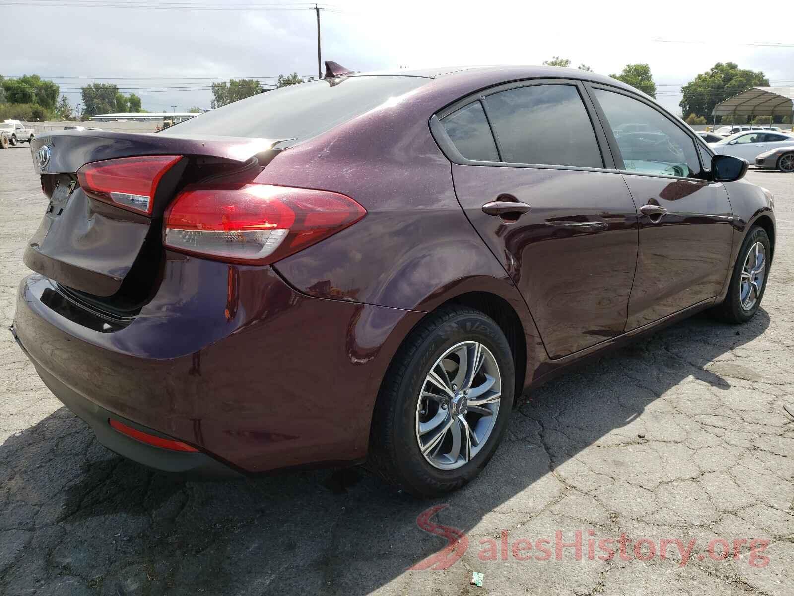 3KPFK4A7XHE109236 2017 KIA FORTE