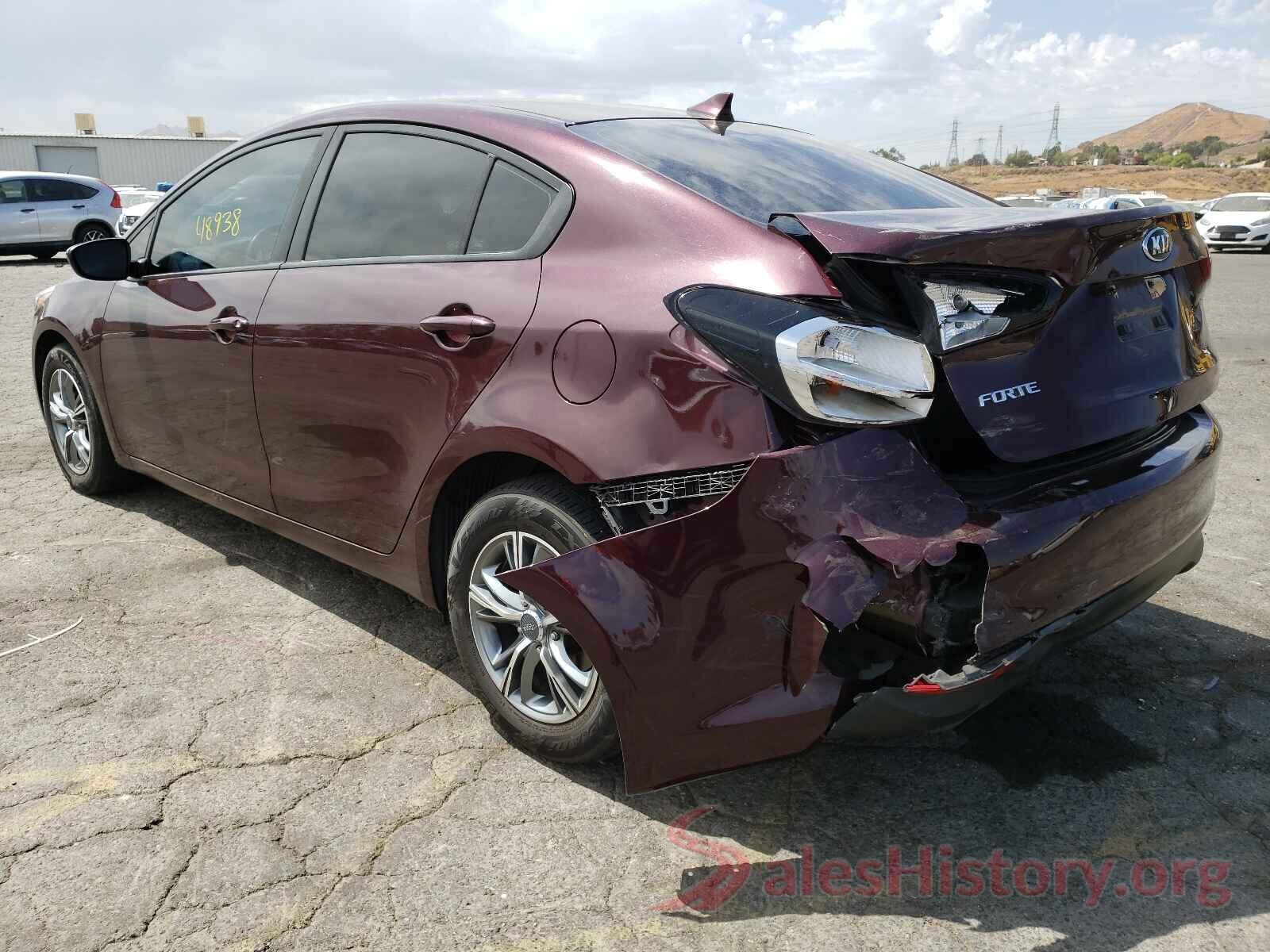 3KPFK4A7XHE109236 2017 KIA FORTE