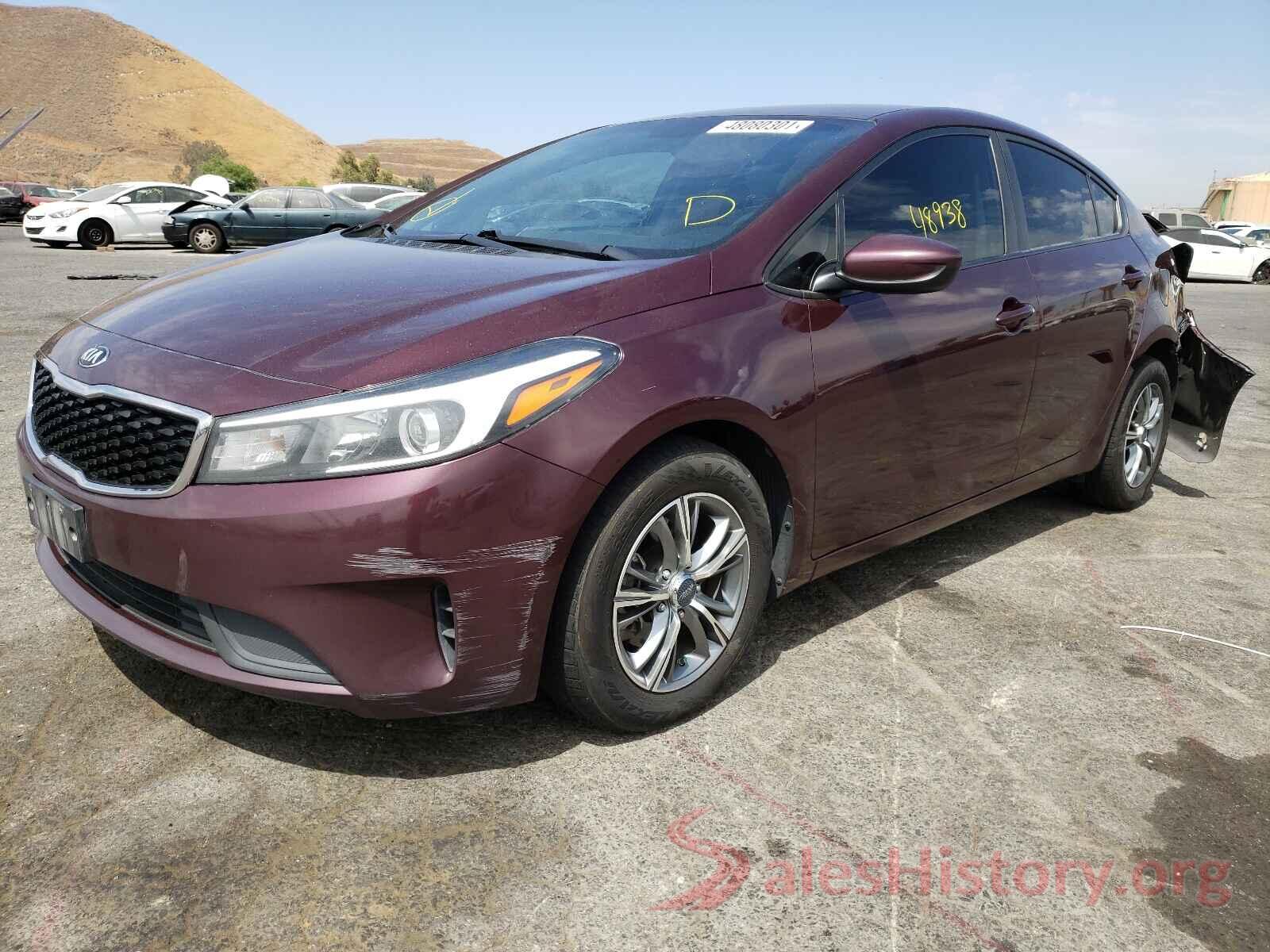 3KPFK4A7XHE109236 2017 KIA FORTE