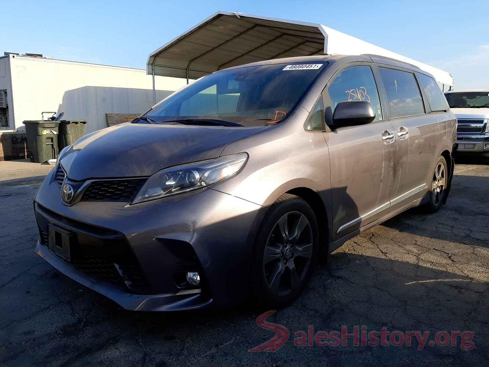 5TDXZ3DC5KS004393 2019 TOYOTA SIENNA