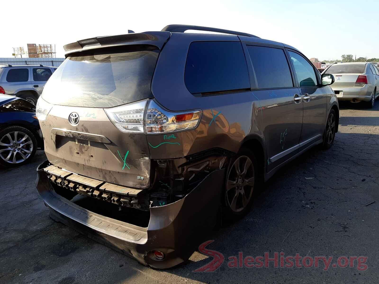 5TDXZ3DC5KS004393 2019 TOYOTA SIENNA