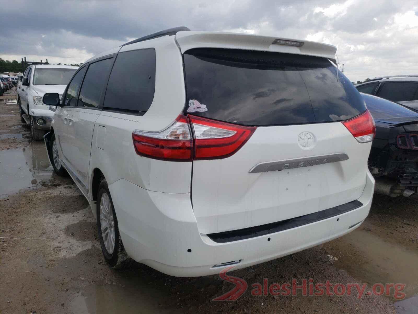 5TDYZ3DC2HS832902 2017 TOYOTA SIENNA