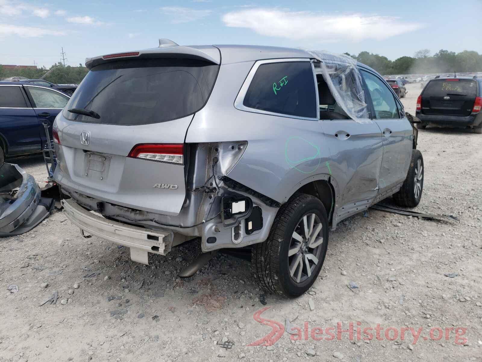 5FNYF6H51KB023585 2019 HONDA PILOT