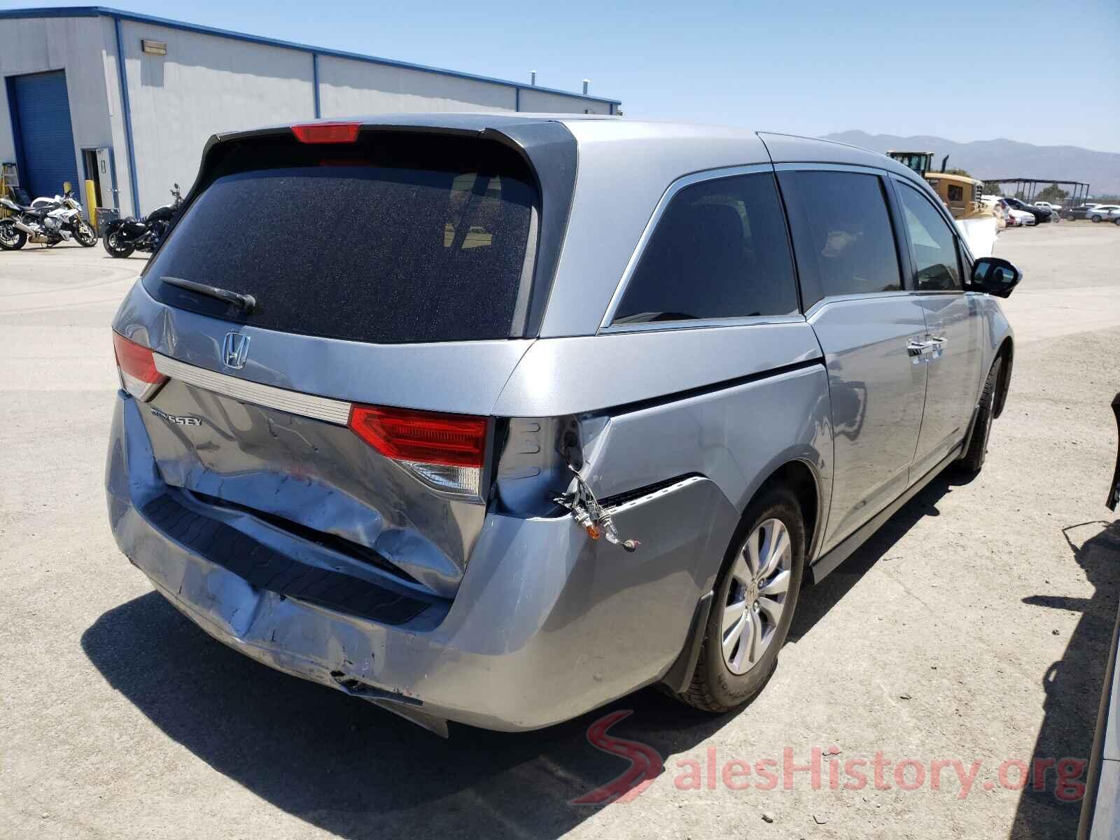 5FNRL5H49GB164507 2016 HONDA ODYSSEY