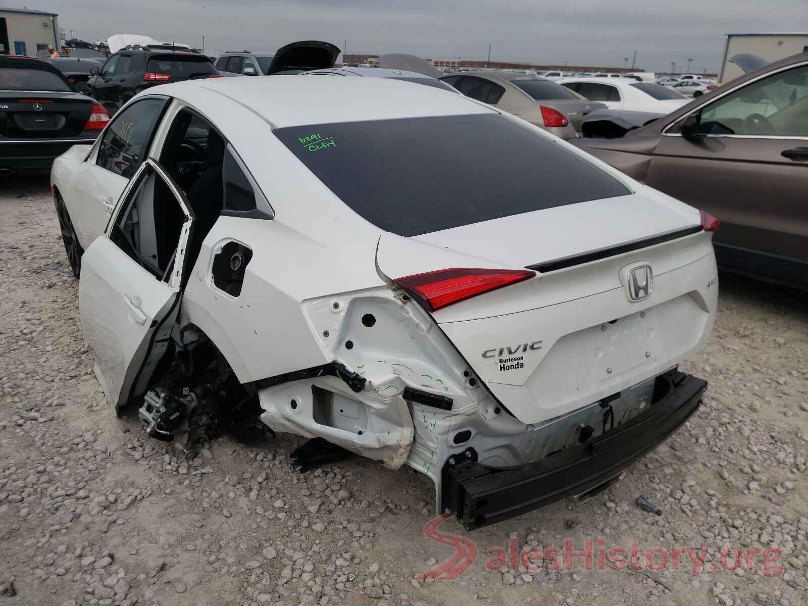 2HGFC2F80MH545161 2021 HONDA CIVIC