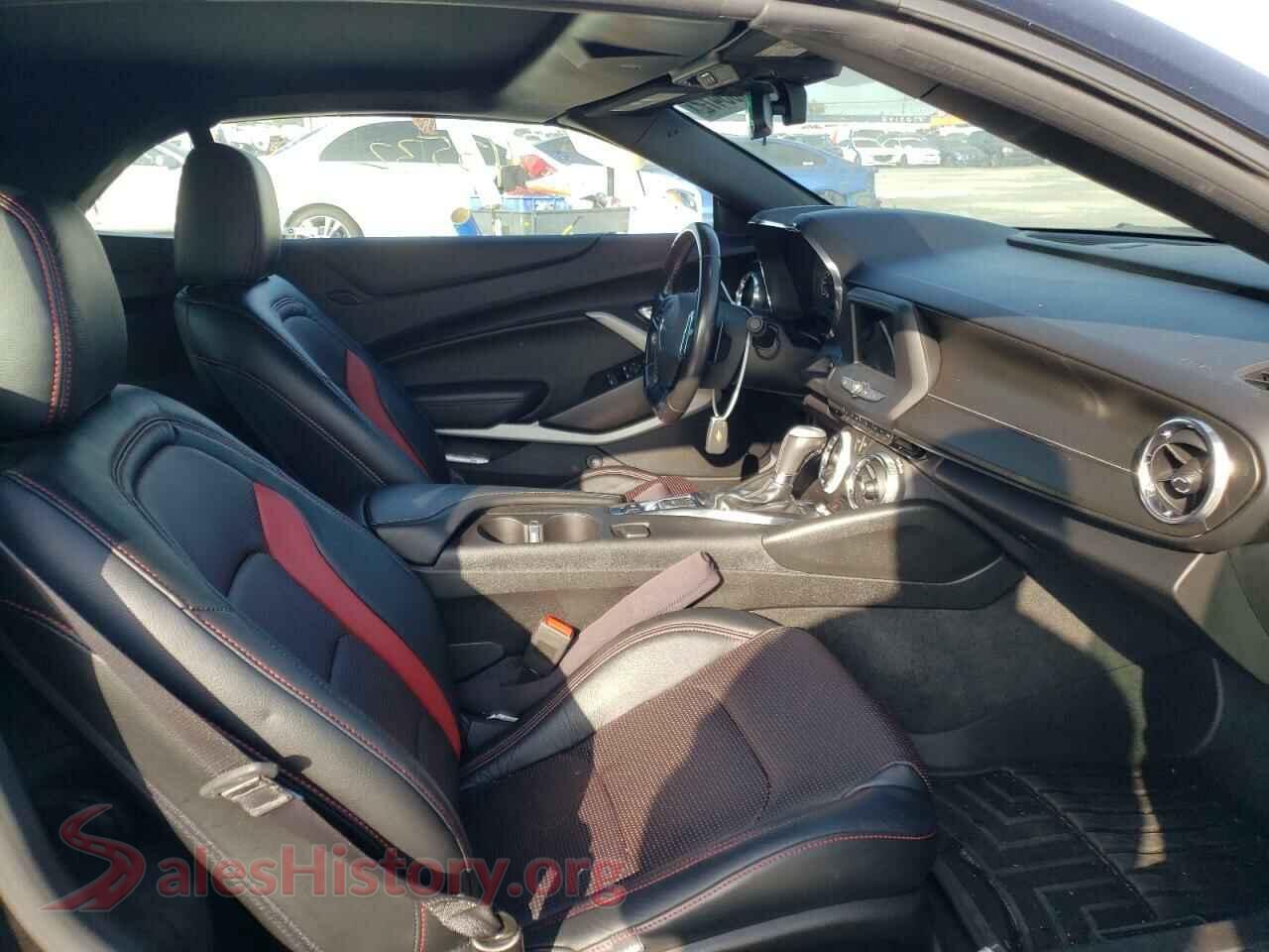 2019 CHEVROLET CAMARO VIN 1G1FB3DS5K0141465, rear view