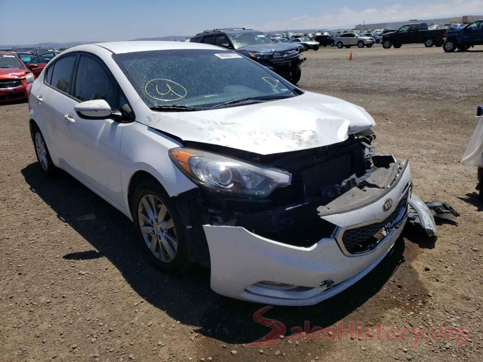 KNAFX4A69G5449400 2016 KIA FORTE