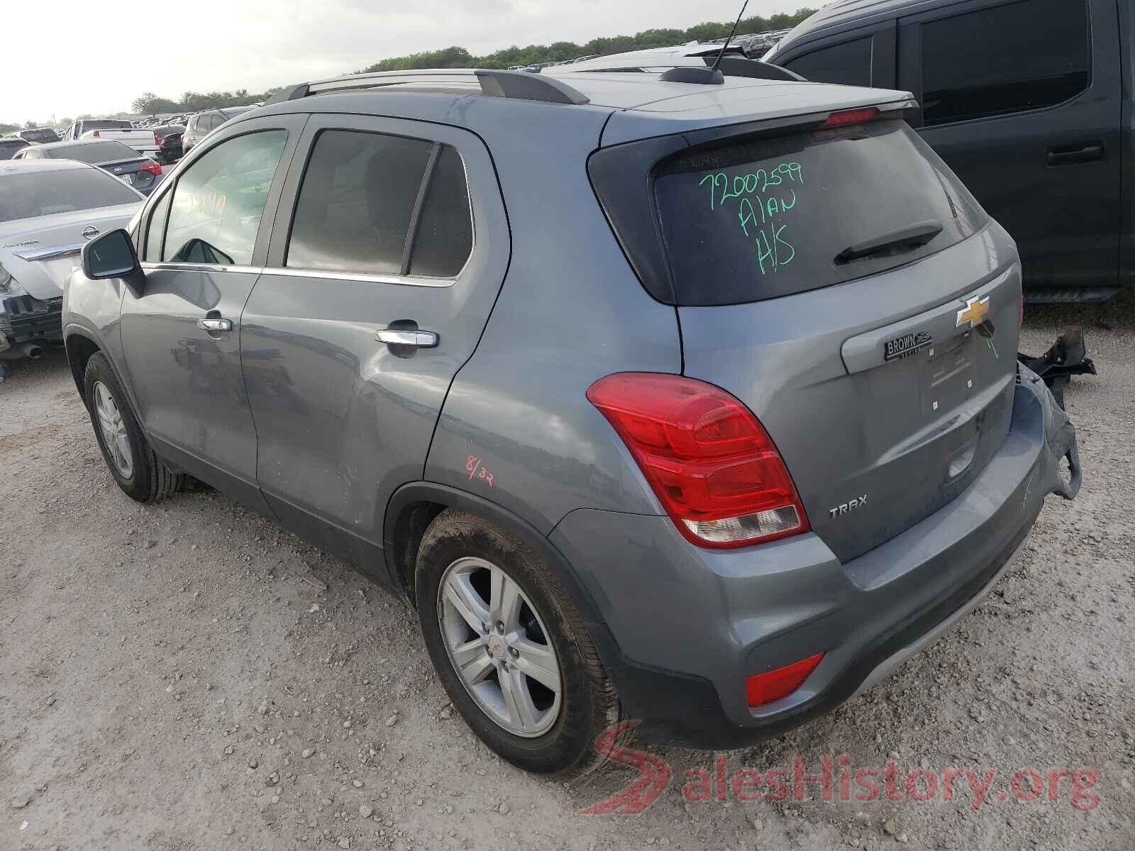 KL7CJLSB2KB947636 2019 CHEVROLET TRAX