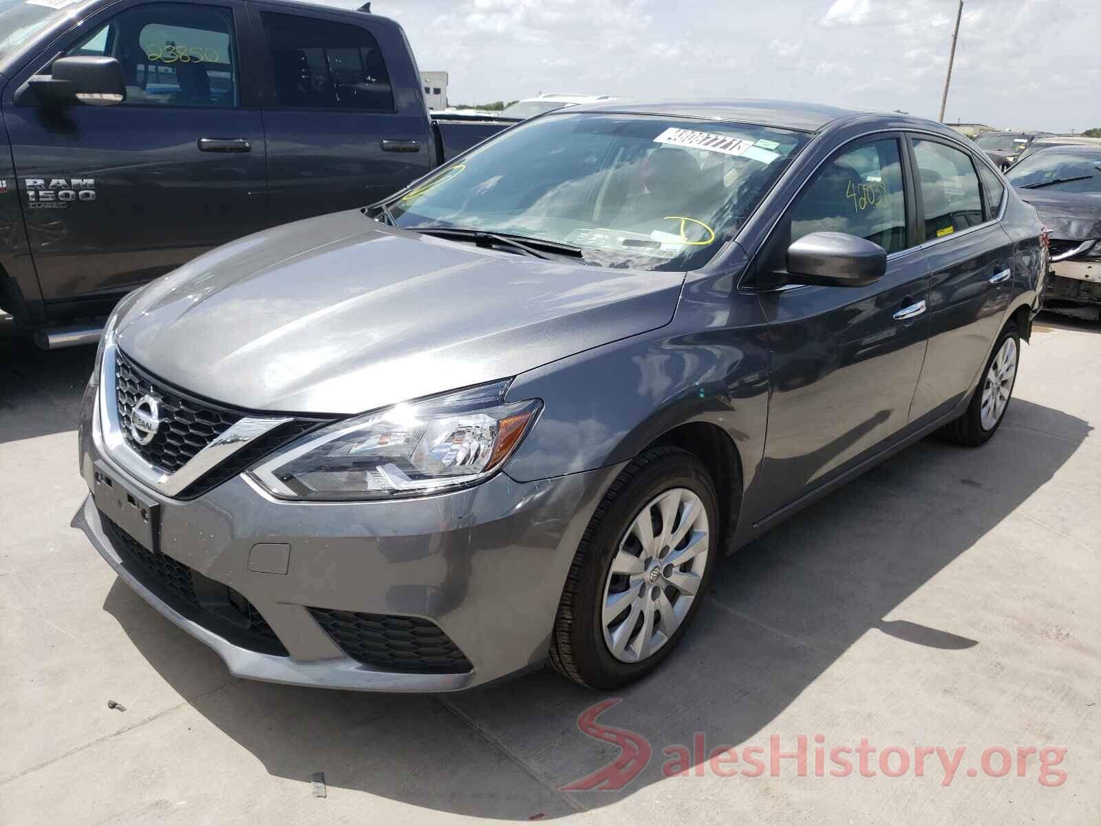 3N1AB7AP8KY345369 2019 NISSAN SENTRA