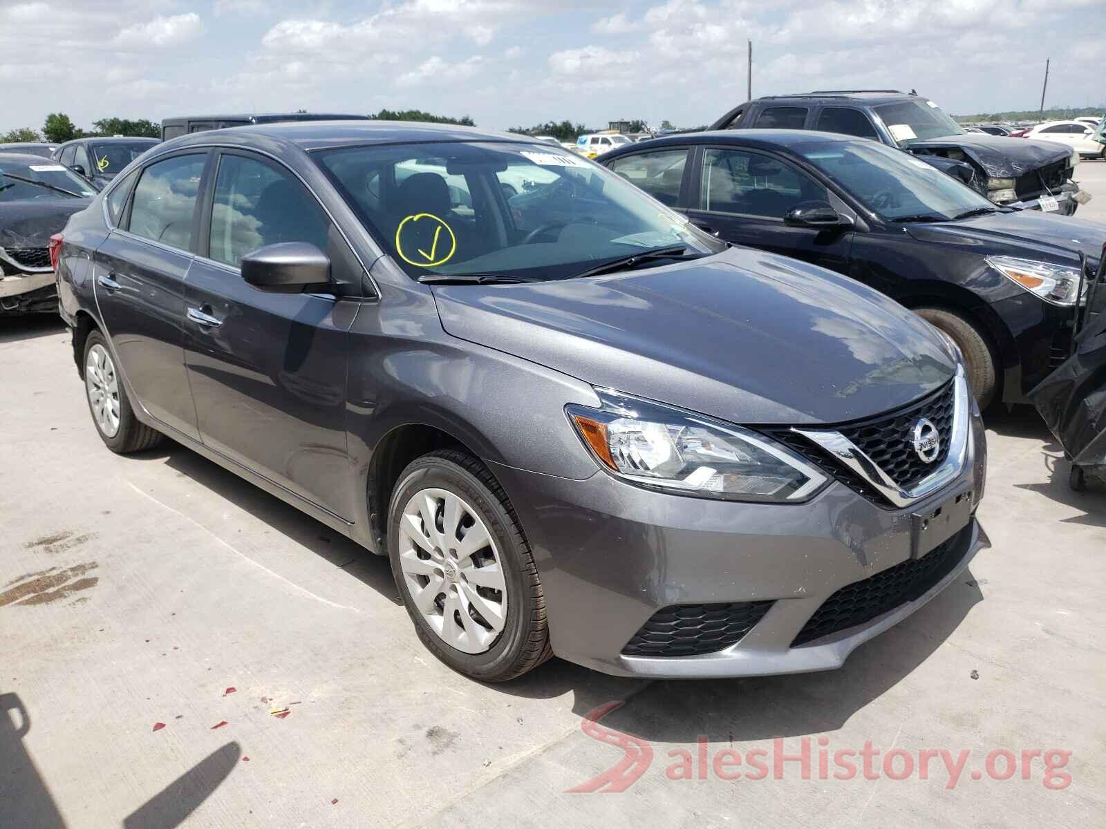 3N1AB7AP8KY345369 2019 NISSAN SENTRA