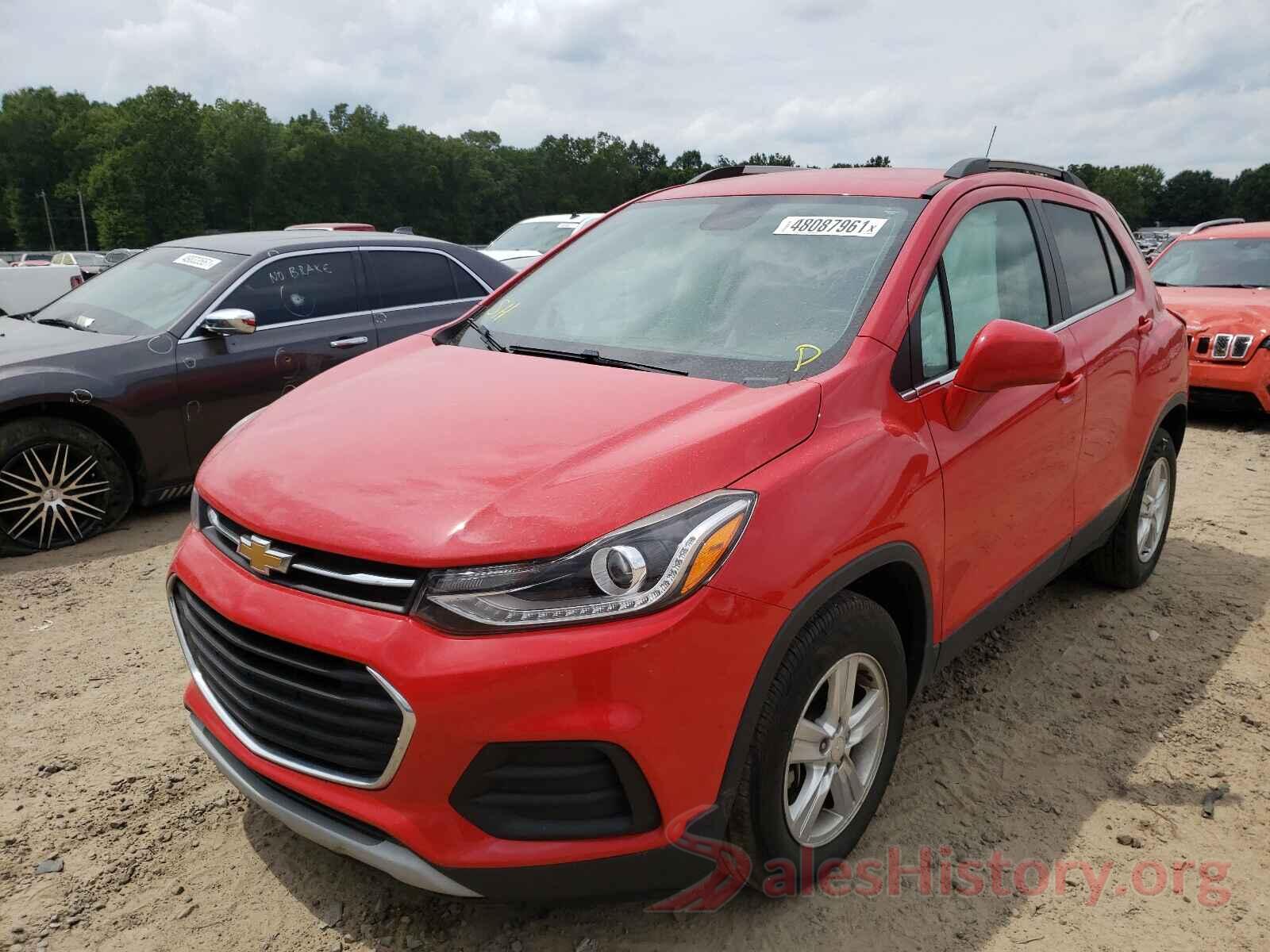 3GNCJLSB9HL150723 2017 CHEVROLET TRAX