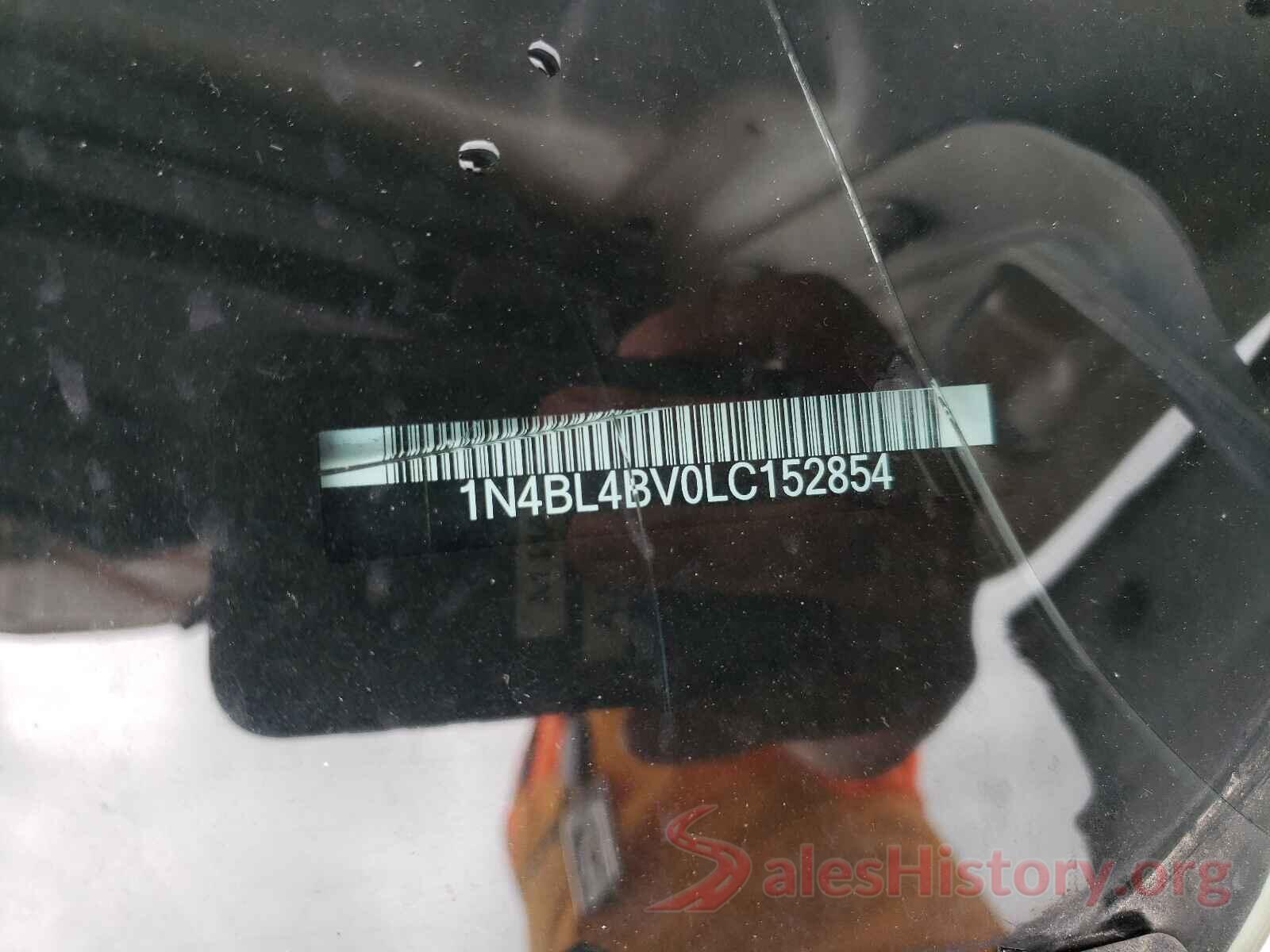 1N4BL4BV0LC152854 2020 NISSAN ALTIMA