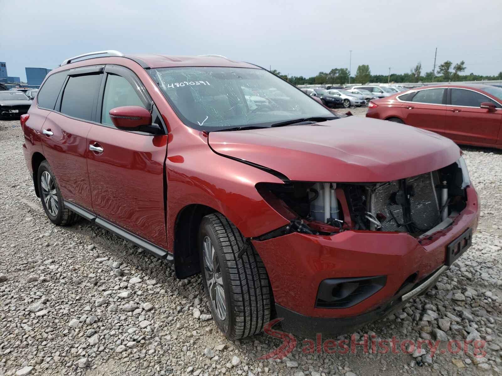 5N1DR2MM1HC615159 2017 NISSAN PATHFINDER