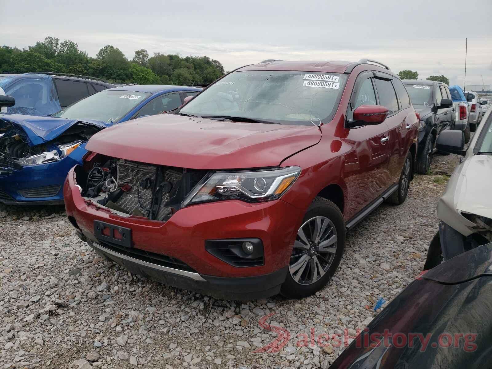 5N1DR2MM1HC615159 2017 NISSAN PATHFINDER