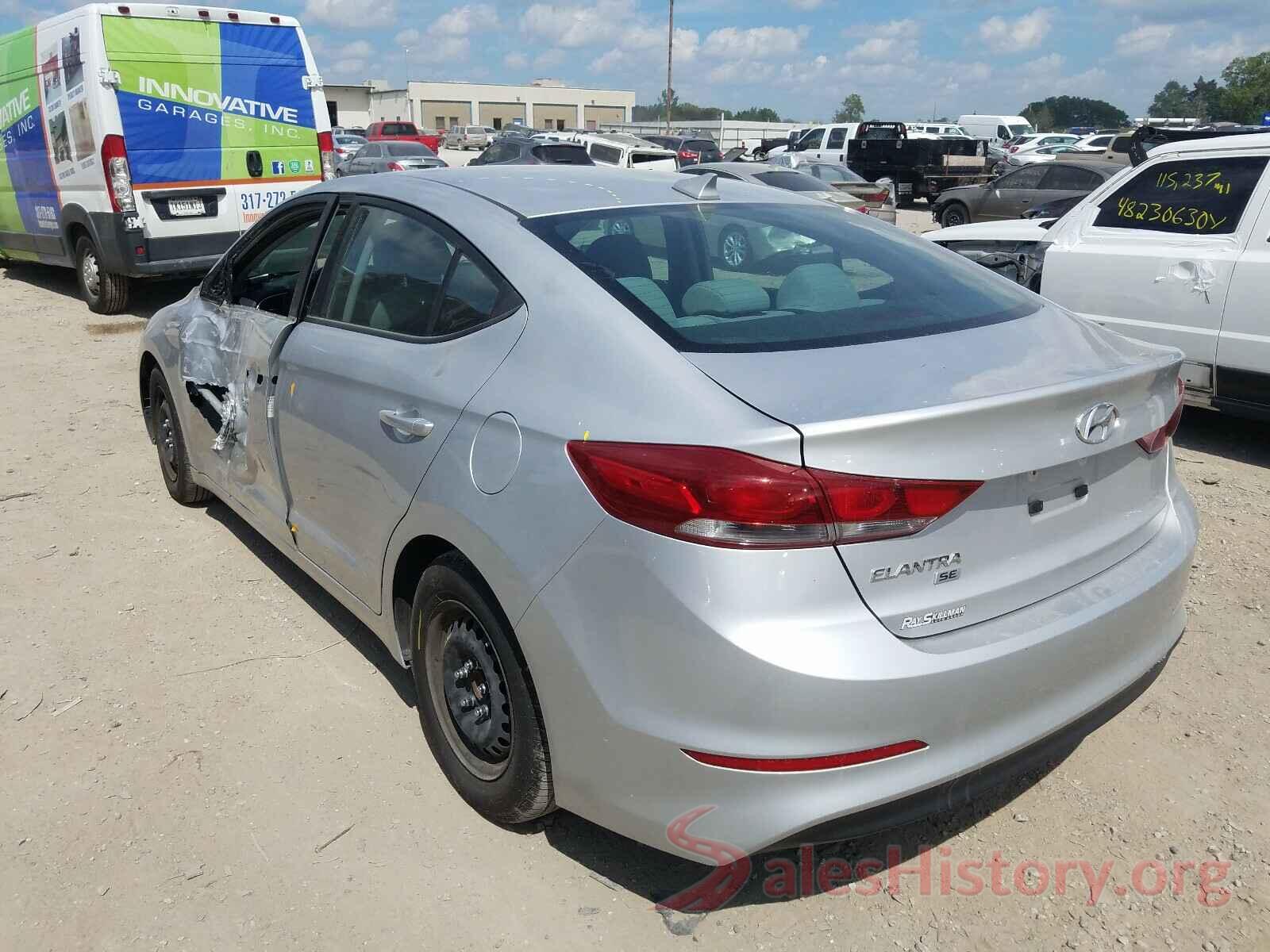 KMHD74LF1HU095222 2017 HYUNDAI ELANTRA