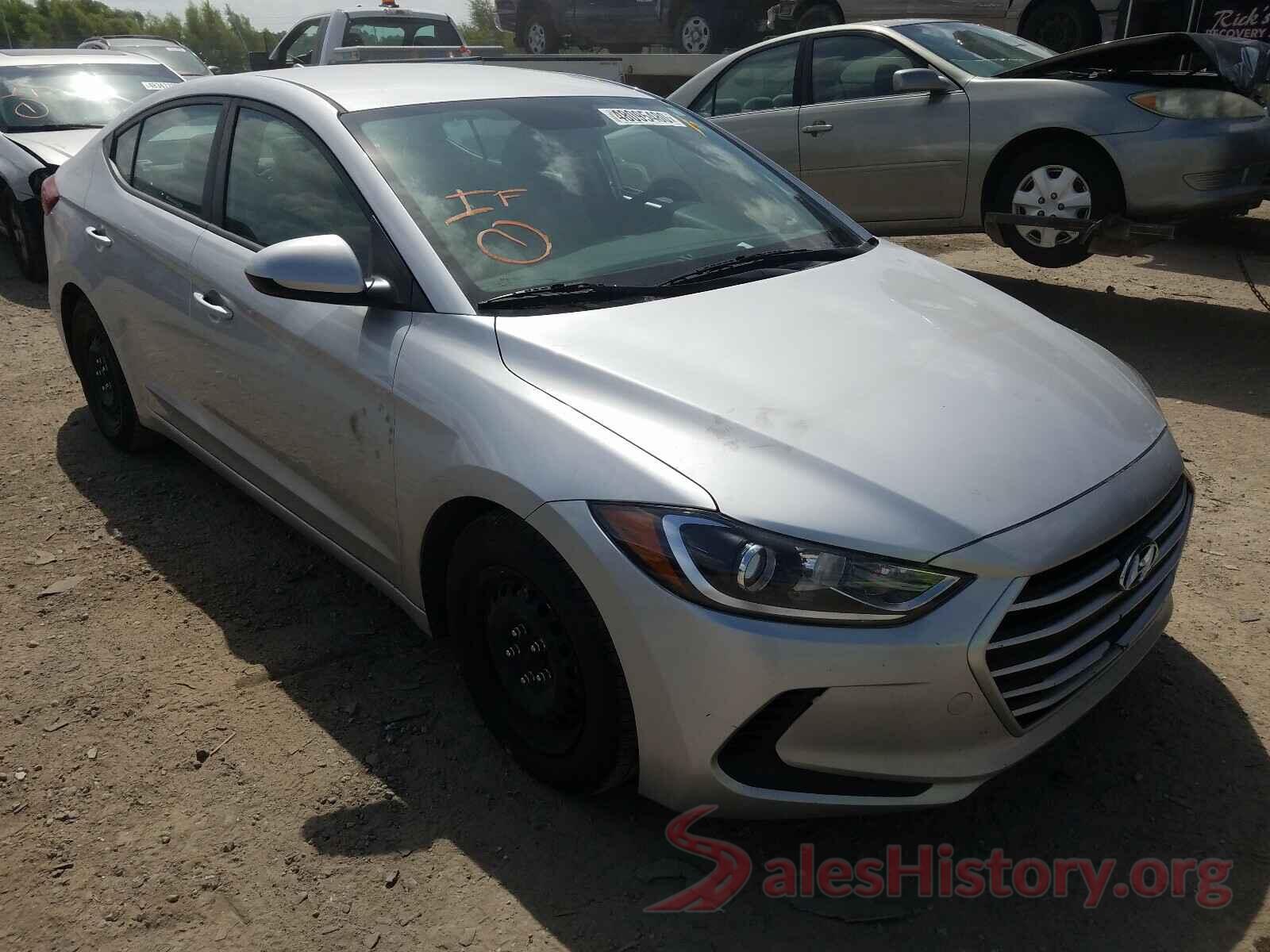 KMHD74LF1HU095222 2017 HYUNDAI ELANTRA