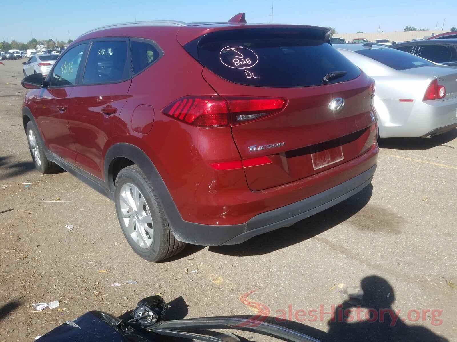 KM8J3CA46KU843092 2019 HYUNDAI TUCSON