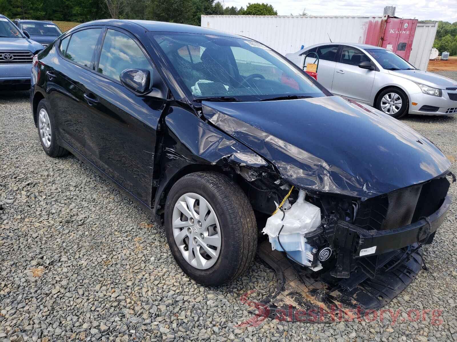 5NPD74LF4JH337103 2018 HYUNDAI ELANTRA