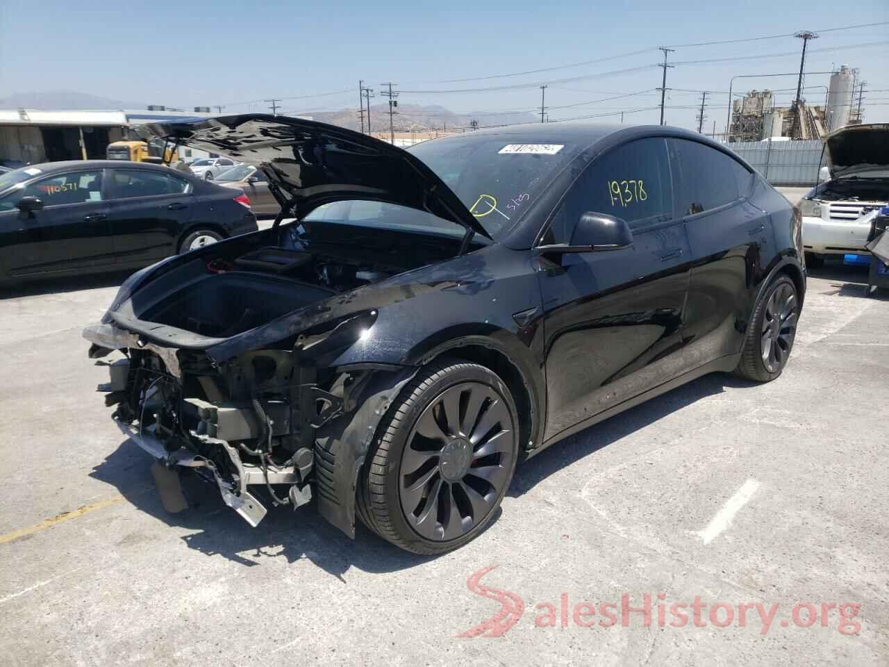 5YJYGDEF9MF093370 2021 TESLA MODEL Y