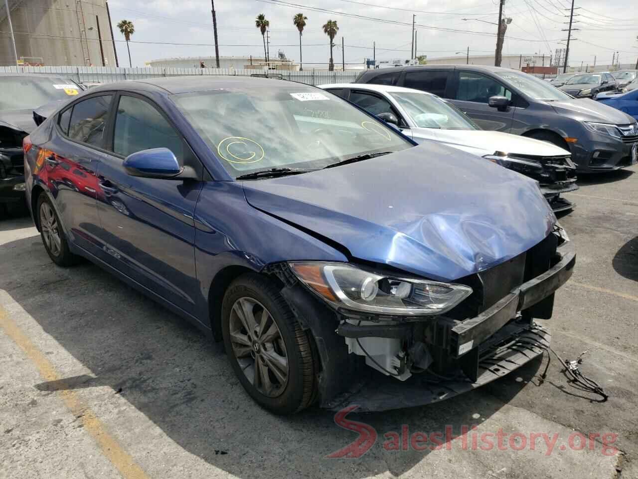 5NPD84LF0JH315029 2018 HYUNDAI ELANTRA