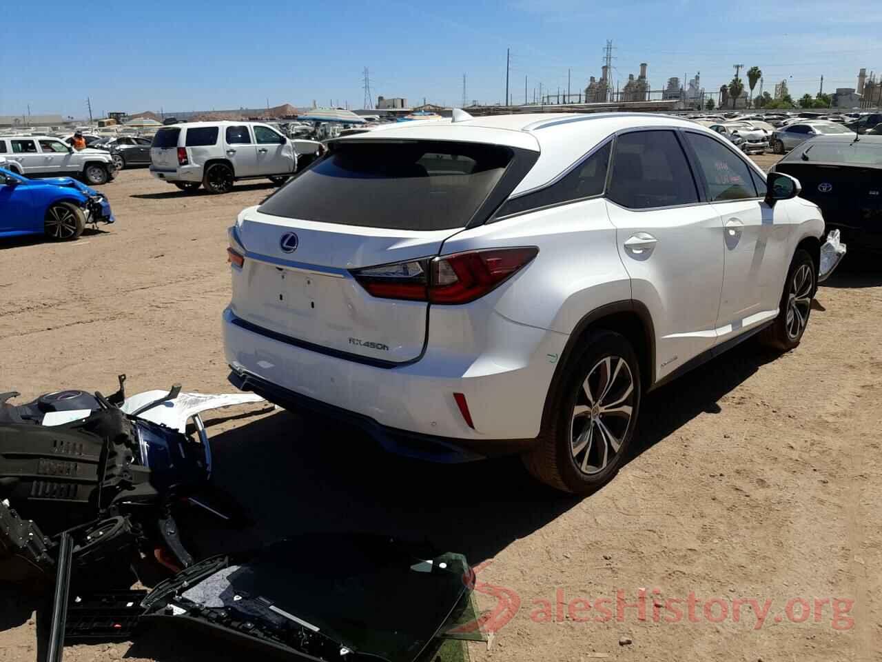 2T2BGMCA8HC014855 2017 LEXUS RX450