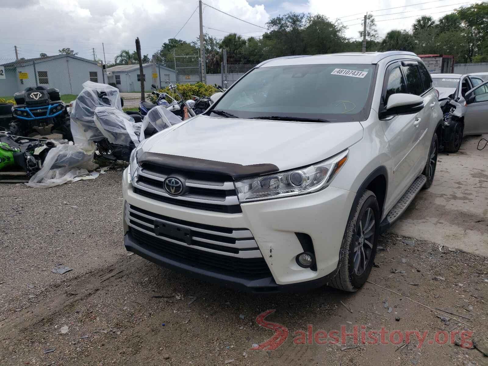 5TDKZRFH4JS529370 2018 TOYOTA HIGHLANDER