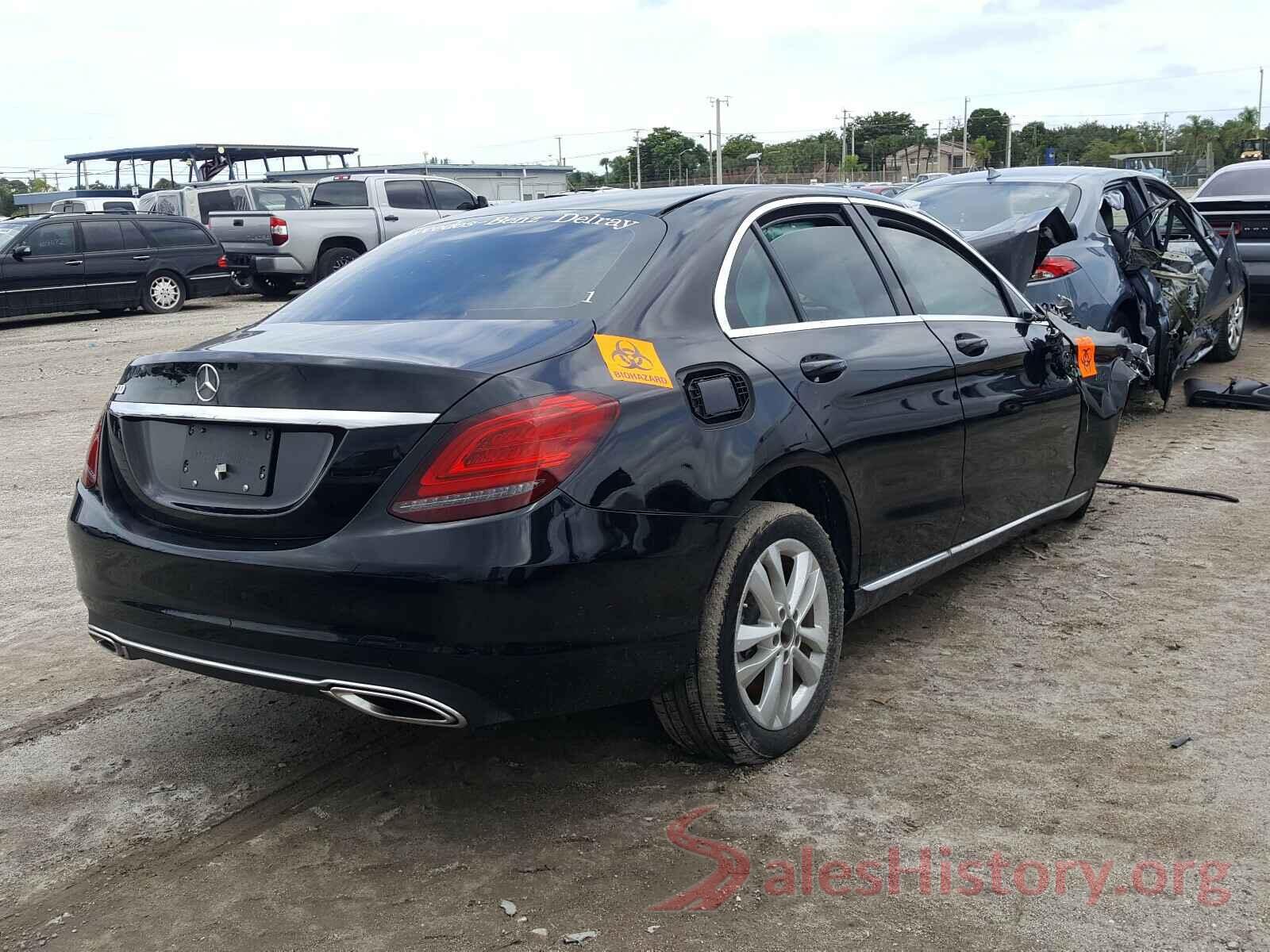 55SWF8DB9KU295833 2019 MERCEDES-BENZ C CLASS