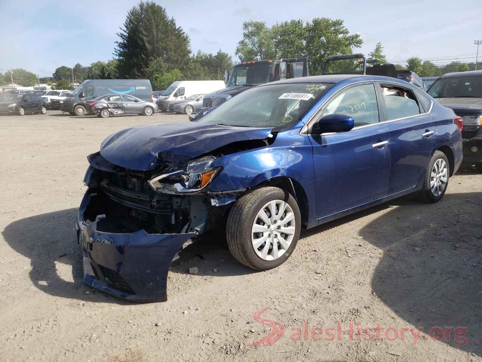 3N1AB7AP5KY450483 2019 NISSAN SENTRA