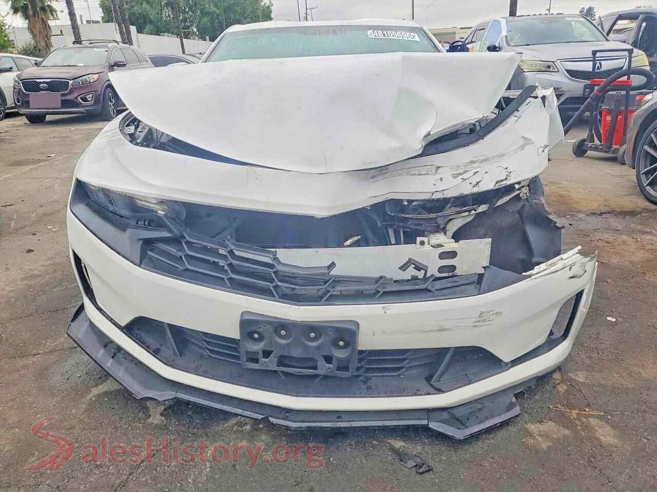 2020 CHEVROLET CAMARO VIN 1G1FB1RS0L0103835, rear view