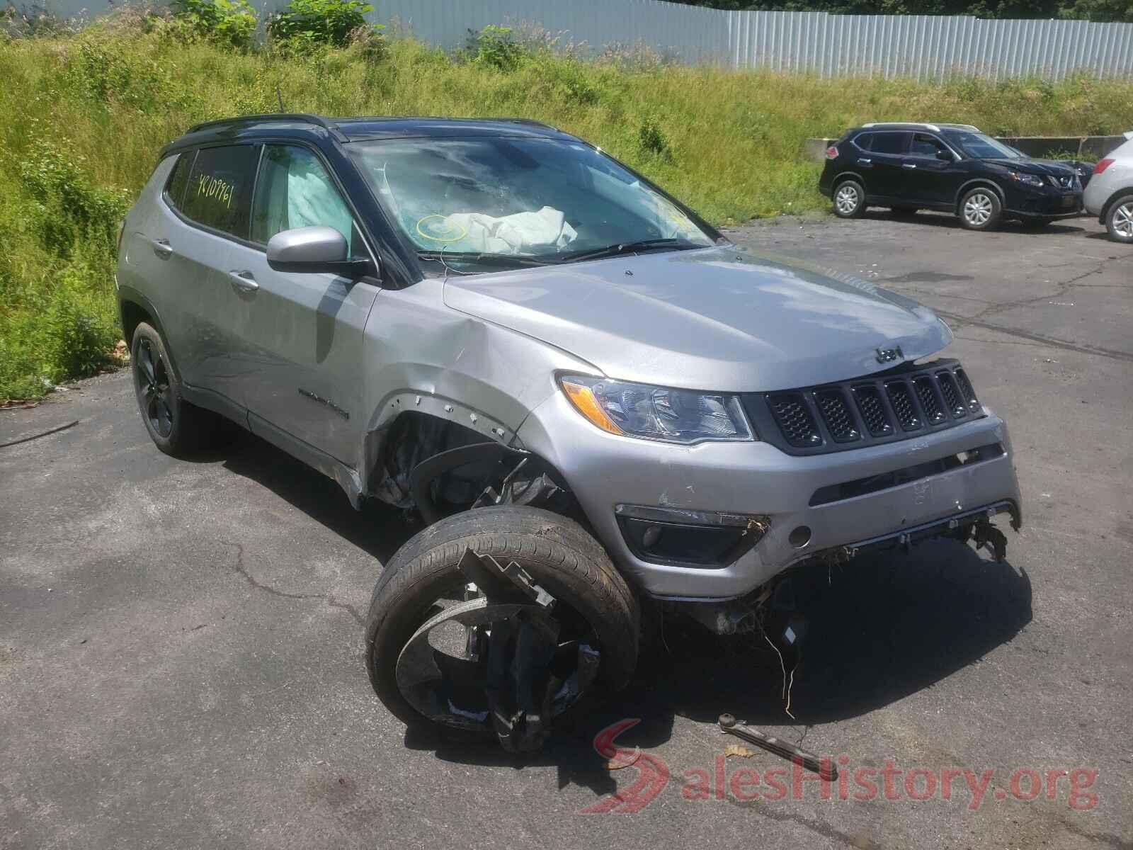 3C4NJDBBXKT734417 2019 JEEP COMPASS