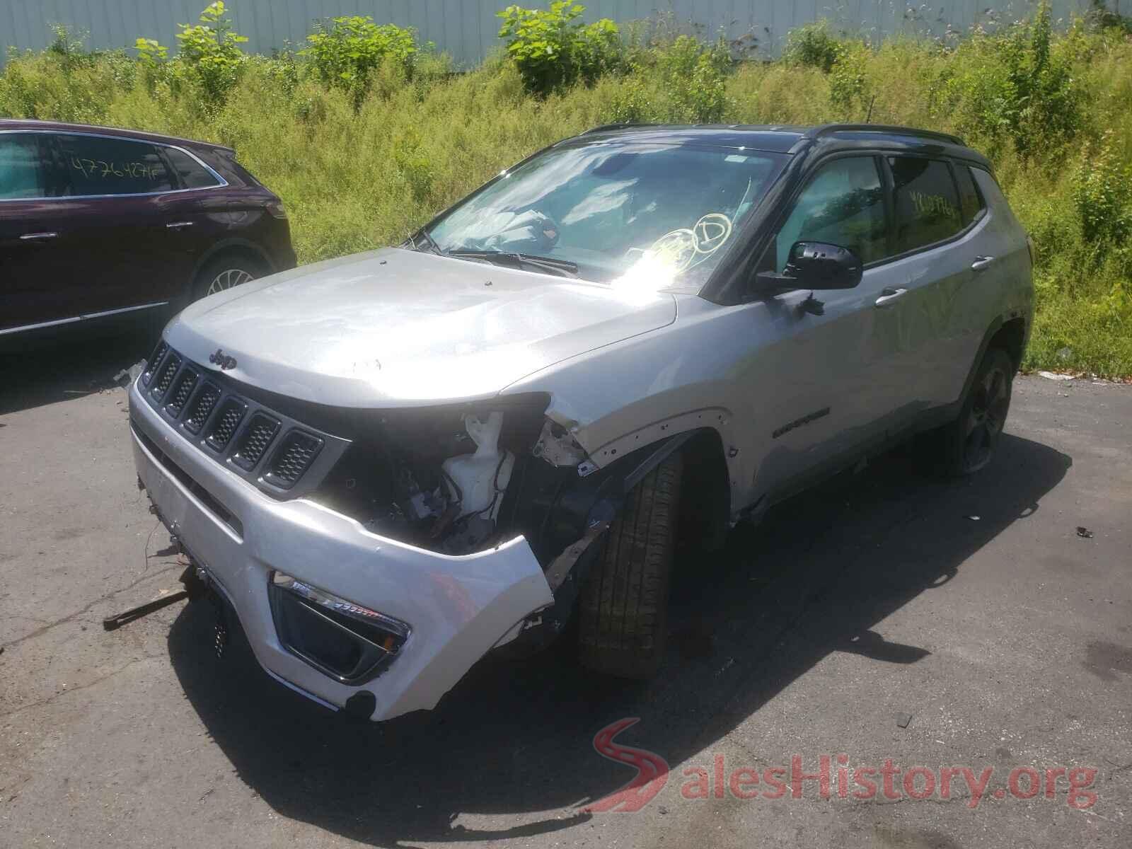 3C4NJDBBXKT734417 2019 JEEP COMPASS